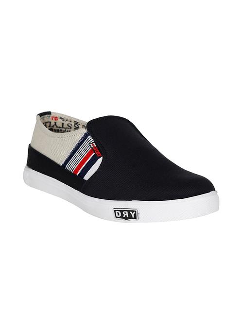 black canvas casual slipon - 14376873 - Very Small Image - 1