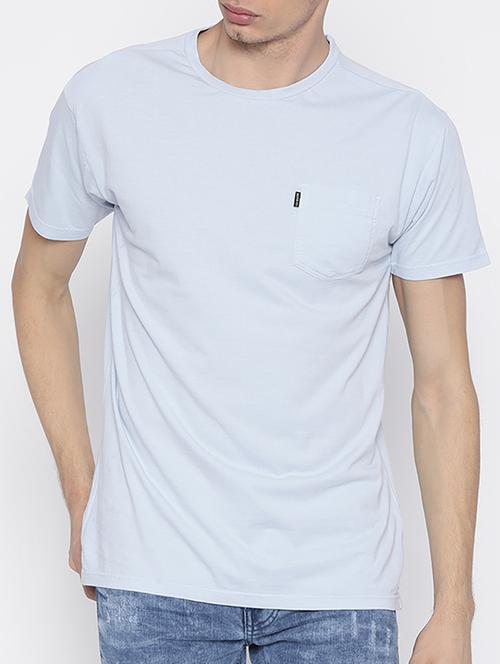 light blue cotton t-shirt - 14376915 - Very Small Image - 1