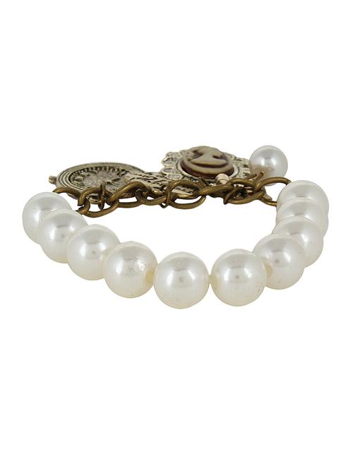 White Metal Bracelet - 14377525 - Very Small Image - 1