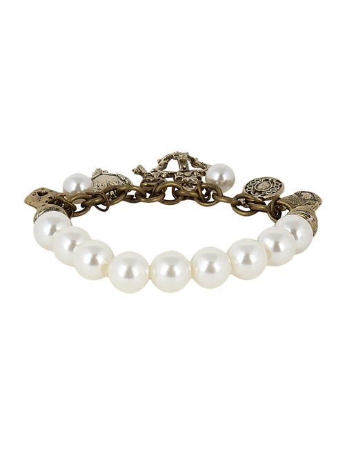 white metal bracelet - 14377528 - Very Small Image - 1