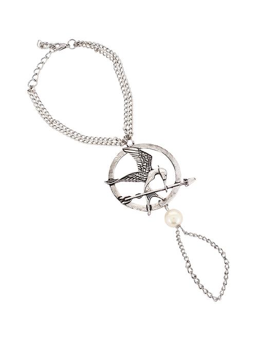 grey metal bracelet - 14377530 - Very Small Image - 1