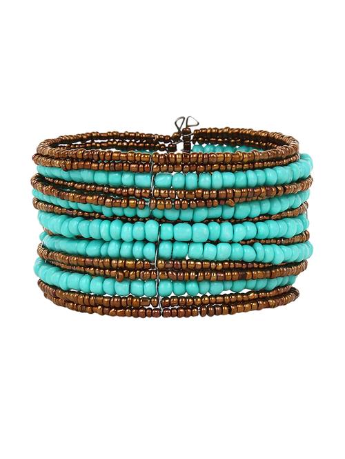 blue metal bracelet - 14377531 - Very Small Image - 1