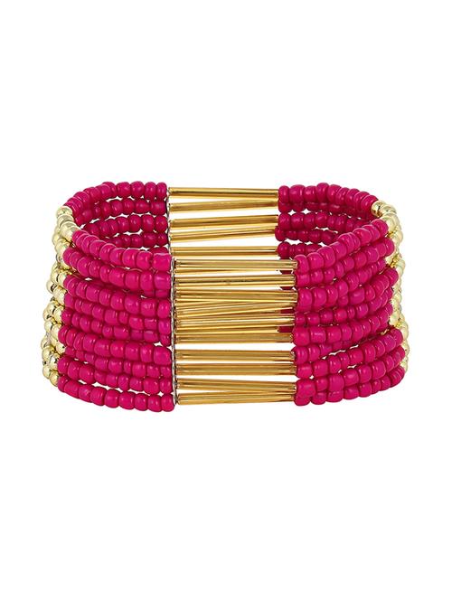 pink metal bracelet - 14377535 - Very Small Image - 1