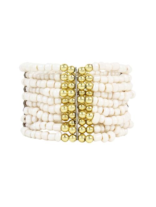 white metal bracelet - 14377537 - Very Small Image - 1