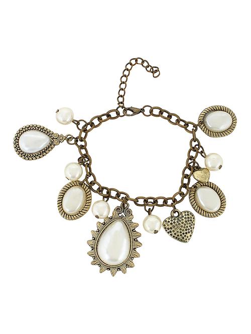 white metal bracelet - 14377558 - Very Small Image - 1
