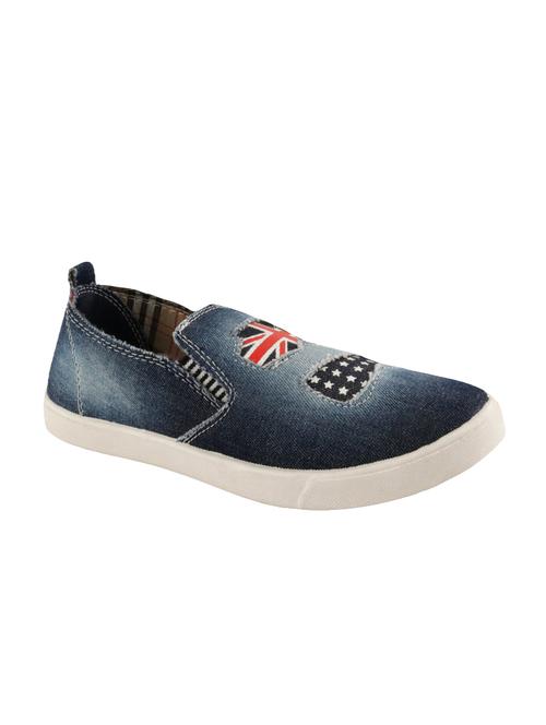 blue denim casual slipon - 14378095 - Very Small Image - 1