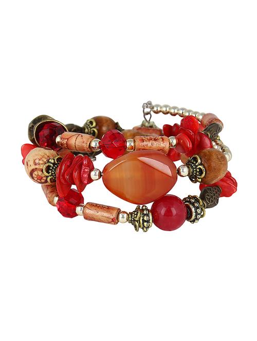 red metal bracelet - 14378240 - Very Small Image - 1