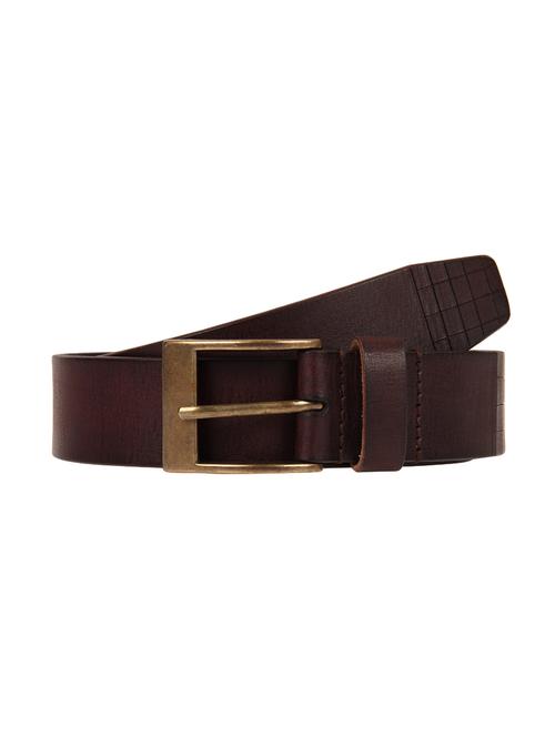 hickory brown leather belt - 14379232 - Very Small Image - 1