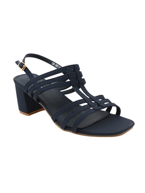 navy back strap sandal - 14379702 - Very Small Image - 1