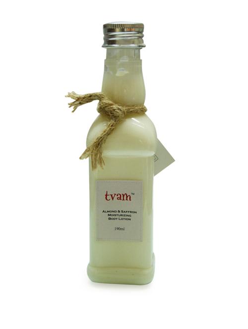 body lotion - almond & saffron - 14385 - Very Small Image - 1