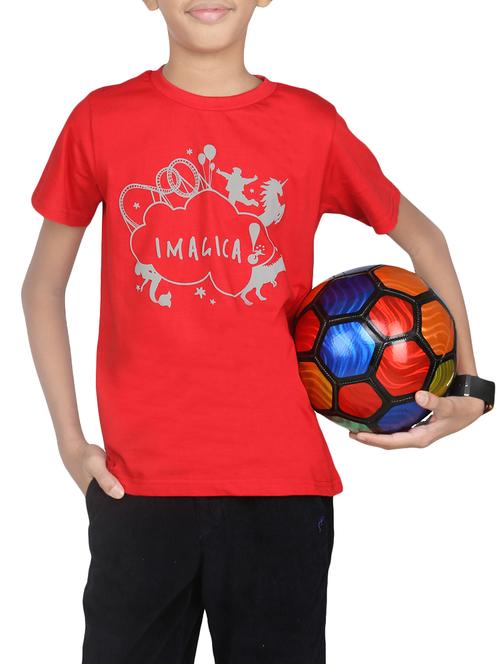 red cotton tshirt - 14387461 - Very Small Image - 1