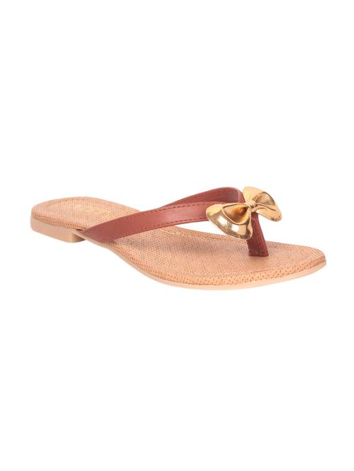 tan toe separator sandal - 14390782 - Very Small Image - 1