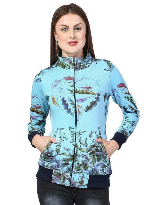 light blue fleece sweatshirt - 14391158 - Very Small Image - 1