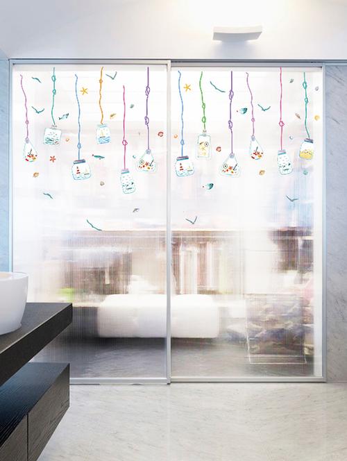 hanging gardens of babylon theme wall stickers - 14391447 - Very Small Image - 1