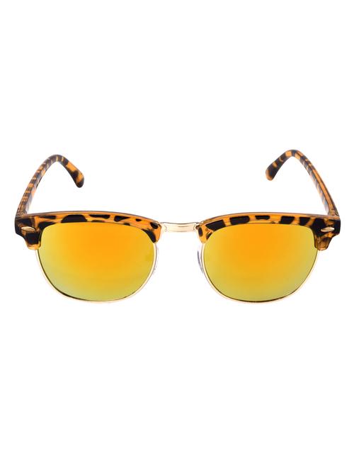 amour propre yellow round sunglasses - 14394580 - Very Small Image - 1