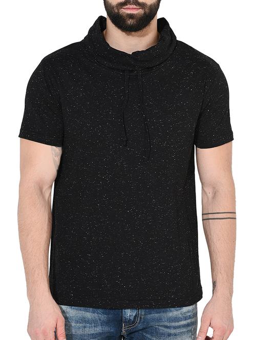 black cotton t-shirt - 14397066 - Very Small Image - 1