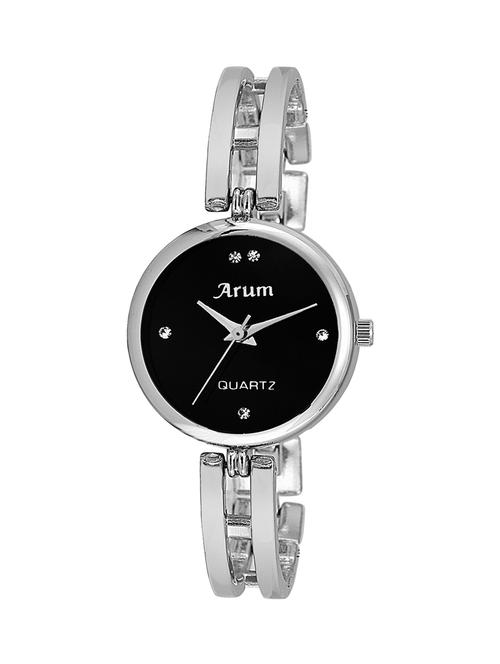 arum stylish black dial watch for women - 14397361 - Very Small Image - 1
