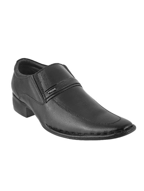 black leather formal slip on - 14397727 - Very Small Image - 1