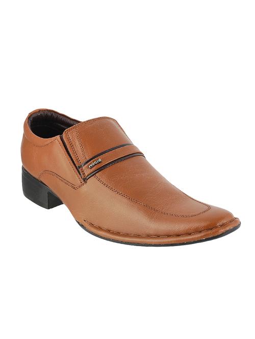 tan leather formal slip on - 14397728 - Very Small Image - 1