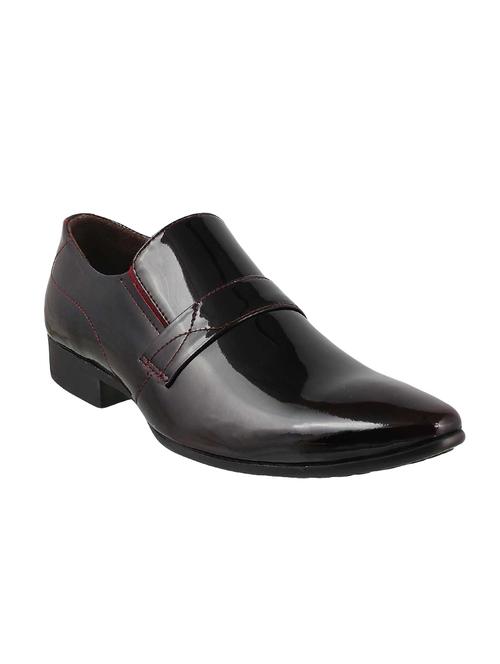brown patent leather slip on - 14397733 - Very Small Image - 1