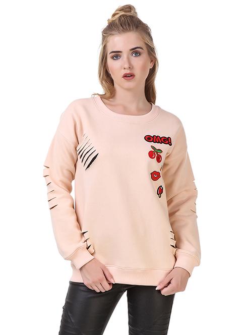 women's placement print sweatshirt - 14397952 - Very Small Image - 1