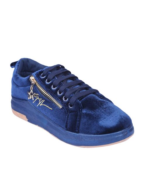 blue lace-up  sneaker - 14404624 - Very Small Image - 1