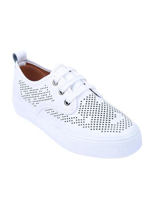 white lace-up sneaker - 14404630 - Very Small Image - 1