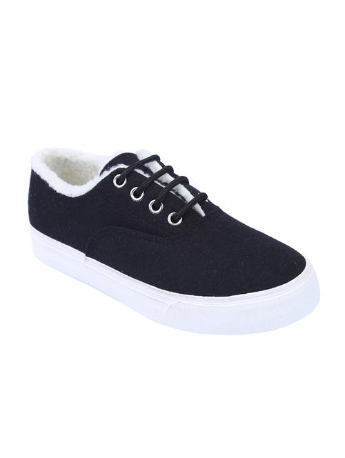 black  lace-up sneaker - 14404647 - Very Small Image - 1