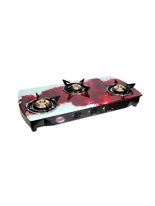 b3 cloud arc  digital glass 3 burner auto ignition gas stove  - 14411319 - Very Small Image - 1