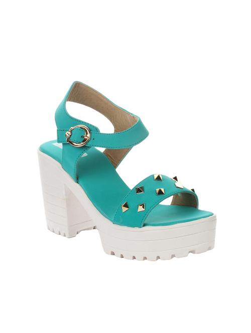 green ankle strap sandal - 14411939 - Very Small Image - 1