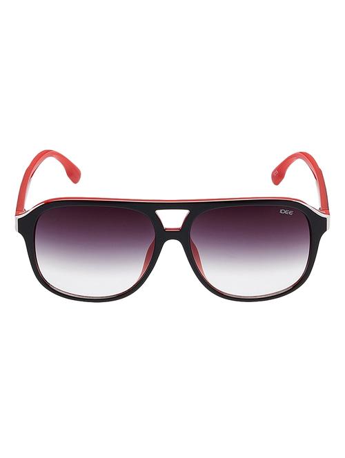 idee gradient square men's sunglasses - (ids2078c2sg|56|smoke half gradient lens) - 14412313 - Very Small Image - 1