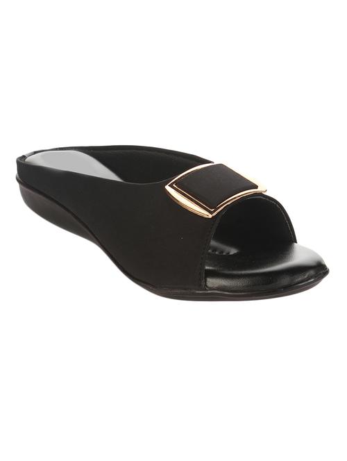 black slip on  sandal - 14417919 - Very Small Image - 1