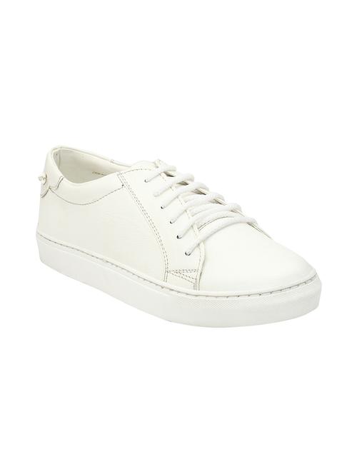 white leatherette sneaker - 14418100 - Very Small Image - 1