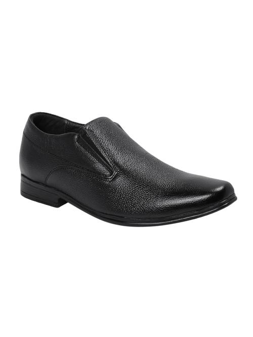 black leather formal slip on - 14420683 - Very Small Image - 1