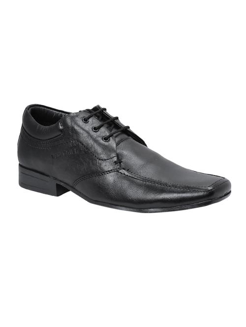 black leather formal lace-up derby - 14420733 - Very Small Image - 1