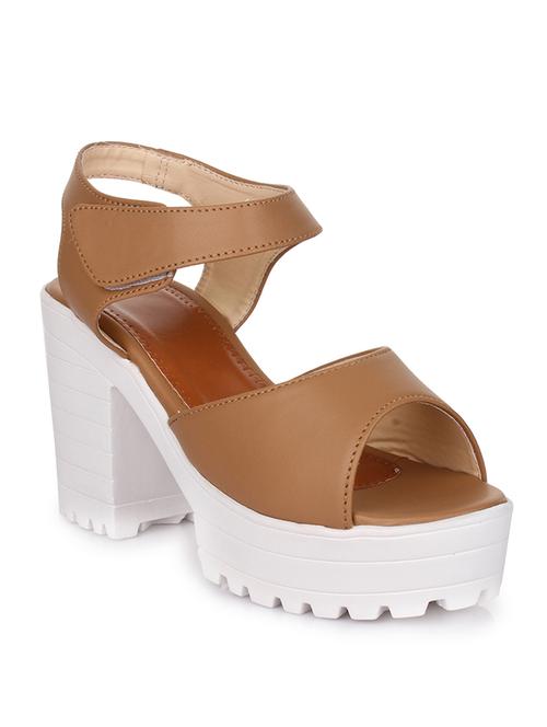 brown ankle strap sandal - 14420938 - Very Small Image - 1