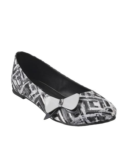 black leatherette ballerina - 14422392 - Very Small Image - 1