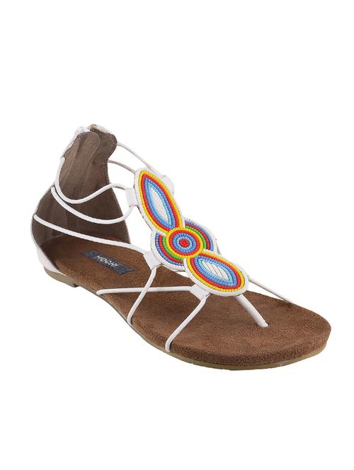 White Tpr Gladiators Sandals - 14422444 - Very Small Image - 1