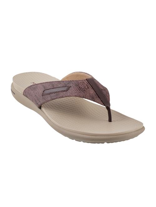 brown toe separator slippers - 14422568 - Very Small Image - 1