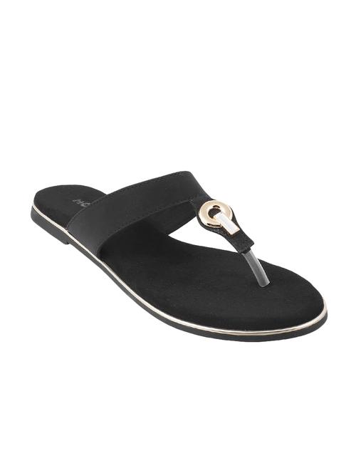 black  toe separator sandal - 14422576 - Very Small Image - 1
