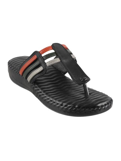 black toe separator slippers - 14422634 - Very Small Image - 1