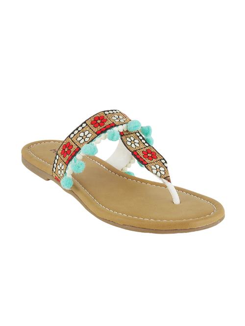 beige toe separator  sandal - 14422726 - Very Small Image - 1