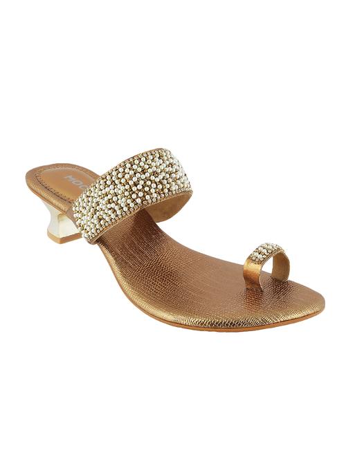 gold one toe sandal - 14422754 - Very Small Image - 1