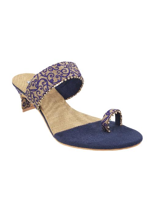 blue one toe  sandal - 14422821 - Very Small Image - 1