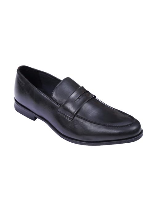 black leather slip on - 14423505 - Very Small Image - 1