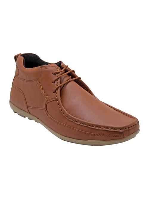 brown synthetic lace up shoes - 14427907 - Very Small Image - 1