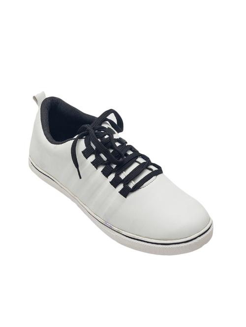 white leatherette sneaker - 14427912 - Very Small Image - 1