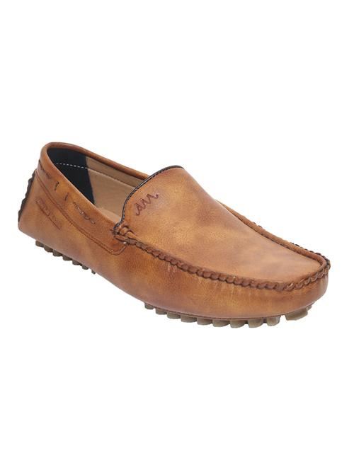 tan leatherette loafer - 14427980 - Very Small Image - 1
