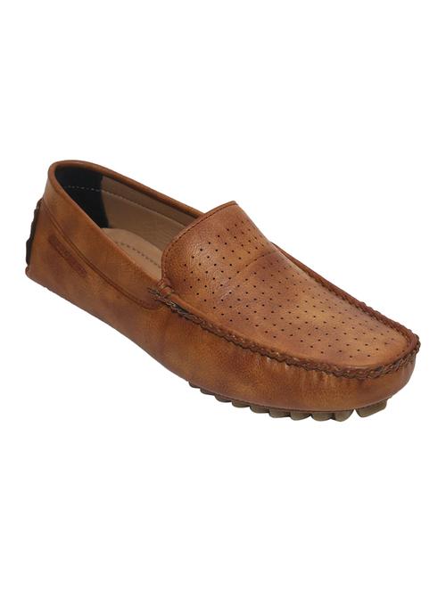tan leatherette loafer - 14427986 - Very Small Image - 1