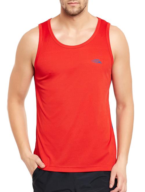 red polyester vest - 14428480 - Very Small Image - 1